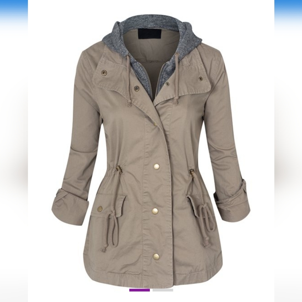 100% Cotton utility jacket L